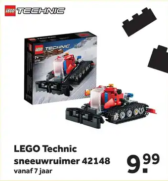 Intertoys Lego technic sneeuwruimer 42148 aanbieding