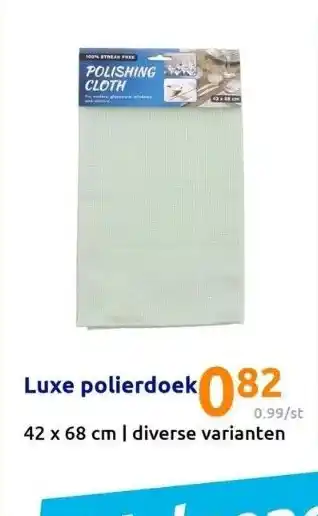 Action Luxe polierdoek aanbieding