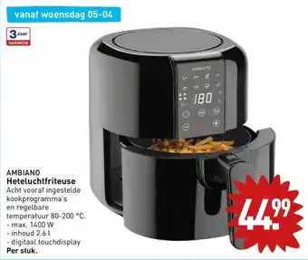 ALDI Heteluchtfriteuse aanbieding