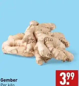 ALDI Gember per kilo. aanbieding