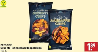 ALDI Groente- of zoete aardappelchips aanbieding