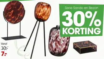 Kwantum Vaas sando grijs xxl aanbieding