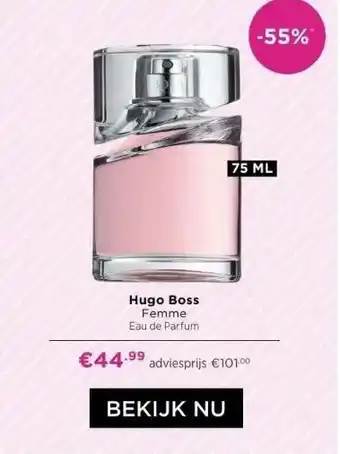 ICI Paris XL Hugo boss femme eau de parfum aanbieding