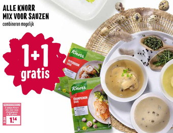 Boon`s Markt Alle knorr mix voor sauzen aanbieding