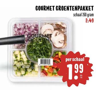 MCD Supermarkt Gourmet groentenpakket aanbieding