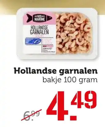 Coop Hollandse garnalen aanbieding