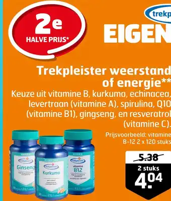 Trekpleister Trekpleister weerstand of energie** aanbieding