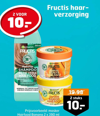 Trekpleister Fructis haar- verzorging aanbieding