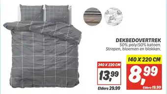 Dekamarkt Dekbedovertrek aanbieding