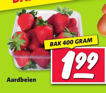 Nettorama Aardbeien aanbieding