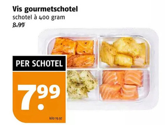 Poiesz Vis gourmetschotel aanbieding