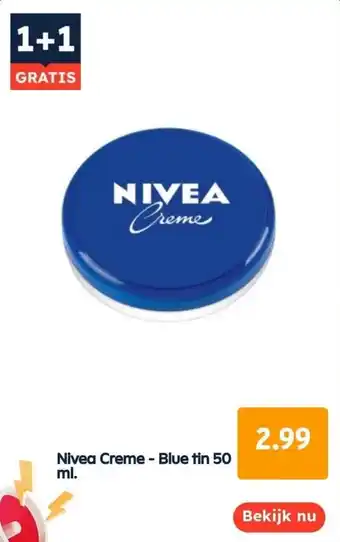 Ochama Nivea creme - blue tin 50 ml. aanbieding