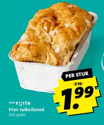 Boni Fries suikerbrood 650 gram aanbieding