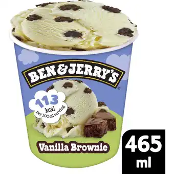 Albert Heijn Ben & jerry's vanilla brownie aanbieding