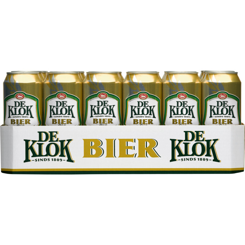De klok bier aanbieding bij Albert Heijn