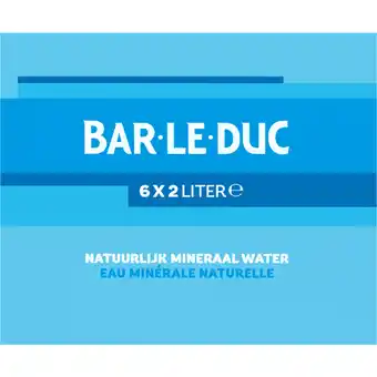 Albert Heijn Bar-le-duc natuurlijk mineraal water 6-pack aanbieding