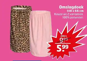 Trekpleister Omslagdoek aanbieding