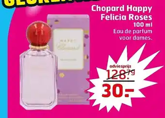 Trekpleister Chopard happy felicia roses 100ml aanbieding