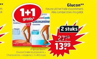 Trekpleister Glucon aanbieding