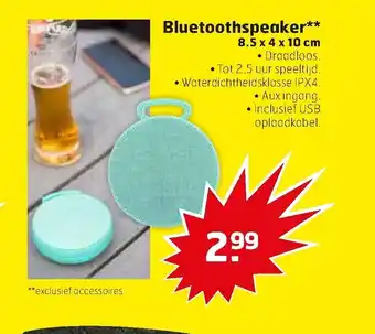 Trekpleister Bluetoothspeaker aanbieding