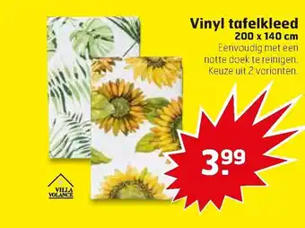 Trekpleister Vinyl tafelkleed aanbieding