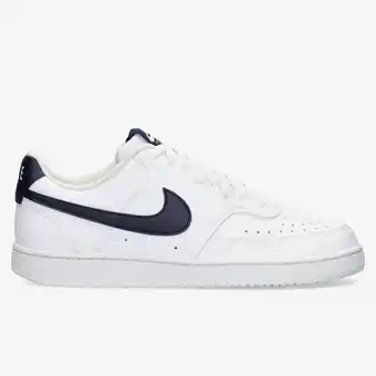 Perry Sport Nike court vision low sneakers wit/blauw heren aanbieding