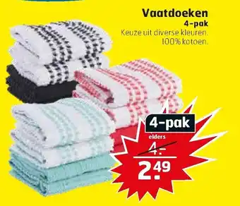 Trekpleister Vaatdoeken aanbieding