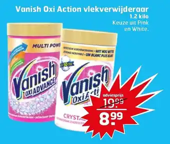 Trekpleister Vanish oxi action vlekverwijderaar aanbieding