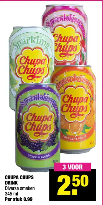 Big Bazar Chupa chups drink aanbieding