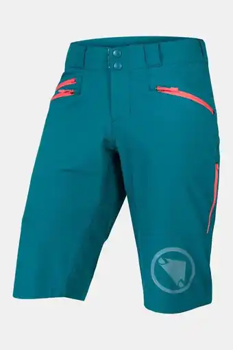 Bever Endura singletrack baggy women cycling short ii groen aanbieding