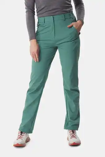 Bever Ayacucho forest softshell trouser broek dames groen aanbieding