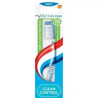 Coop Aquafresh tandenborstel clean control soft aanbieding