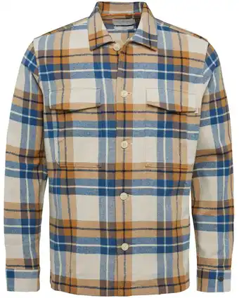 Only for Men Cast iron overshirt aanbieding