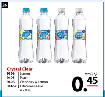 FOOX Crystal Clear 500ml aanbieding