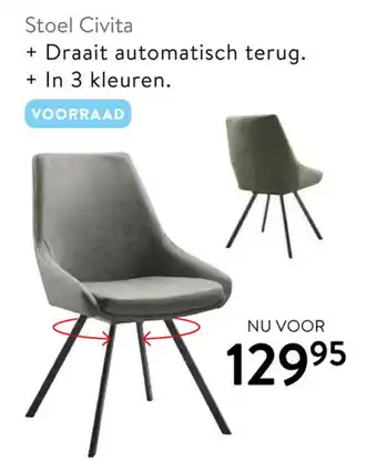 Profijt Meubel Stoel Civita aanbieding