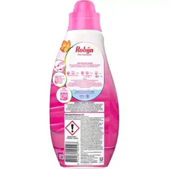 Jumbo Robijn klein & krachtig classics vloeibaar wasmiddel color pink sensation 19 wasbeurten aanbieding