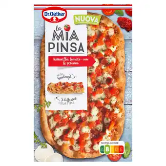 Jumbo Dr. oetker la mia pinsa pizza mozzarella 340g aanbieding