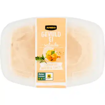 Jumbo Jumbo gevuld ei salade 200g aanbieding