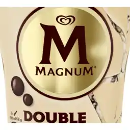 Jumbo Magnum ijs double white chocolate & cookies pint - 440ml aanbieding