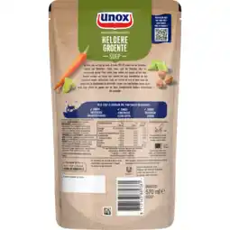 Jumbo Unox soep in zak groentesoep 570ml aanbieding