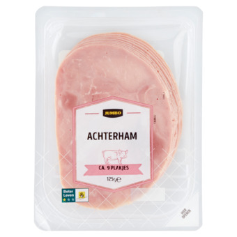 Jumbo Jumbo achterham 125g aanbieding