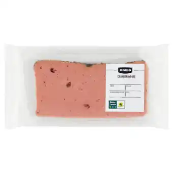 Jumbo Jumbo cranberrypaté ca. 170g aanbieding