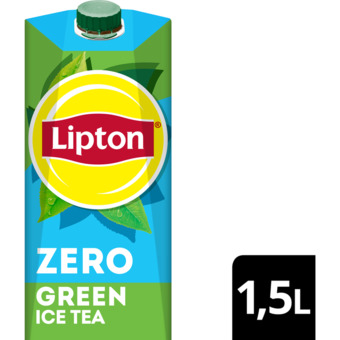 Jumbo Lipton ice tea green zero sugar 1, 5l aanbieding