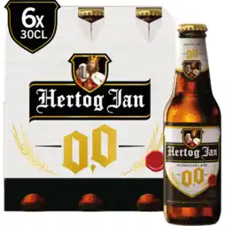 Jumbo Hertog jan -  0.0% alcoholvrij - fles - 6 x 300ml aanbieding