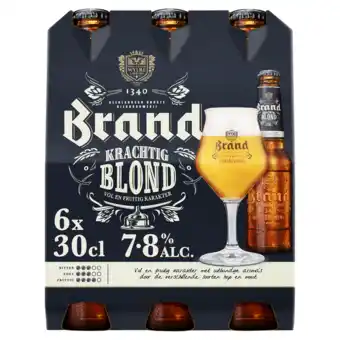 Jumbo Brand krachtig blond bier fles 6 x 30cl aanbieding