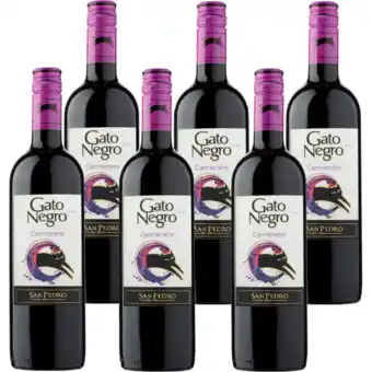 Jumbo Gato negro - carmenère - 6 x 750ml aanbieding