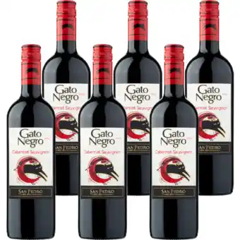 Jumbo Gato negro - cabernet sauvignon - 6 x 750ml aanbieding