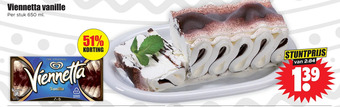 Dirk Viennetta vanille aanbieding