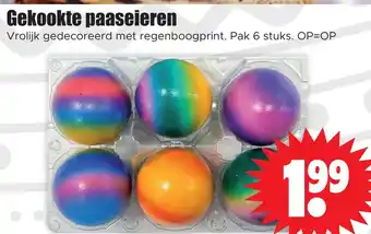 Dirk Gekookte paaseieren aanbieding