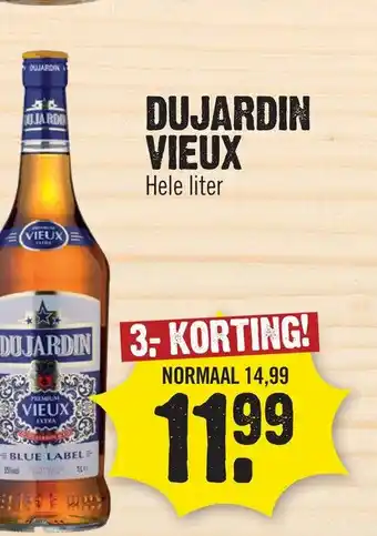 Super Dirck 3 Dujardin vieux hele liter aanbieding